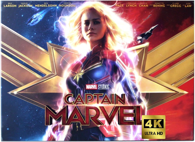 Captain Marvel (Kapitan Marvel) (Special) [Blu-Ray 4K]+[Blu-Ray]+[KOMIKS]