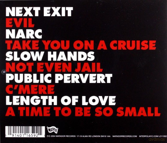Interpol: Antics [CD]