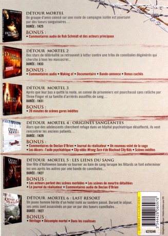 Wrong Turn 1-6 (Droga bez powrotu 1-6) [BOX] [6DVD]