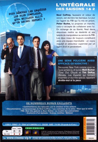 White Collar Season 1-2 (Białe kołnierzyki) [8DVD]