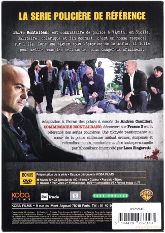 Inspector Montalbano vol. 1-4 [BOX] [11DVD]