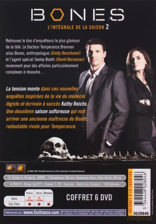 Bones Season 2 (Kości) [6DVD]