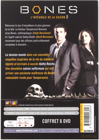 Bones Season 2 (Kości) [6DVD]
