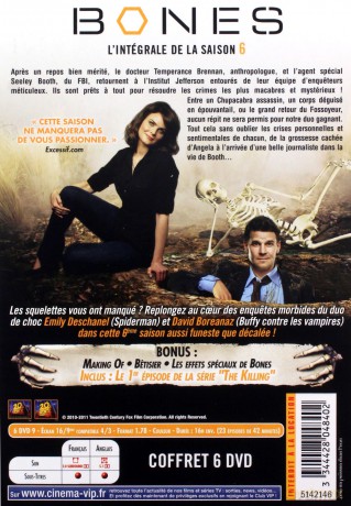 Bones Season 6 (Kości) [6DVD]