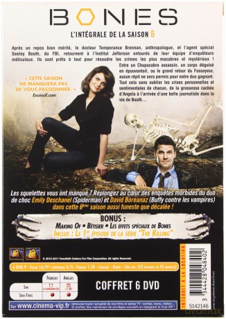 Bones Season 6 (Kości) [6DVD]