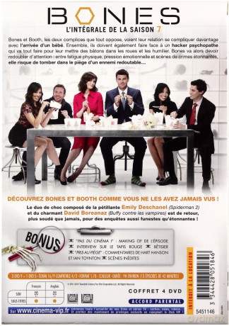 Bones Season 7 (Kości) [4DVD]