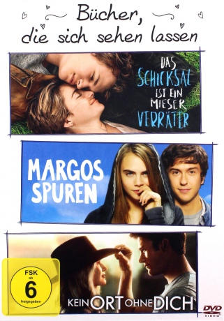 The Fault in Our Stars / Paper Towns / The Longest Ride (Gwiazd naszych wina / Papierowe miasta / Najdłuższa podróż) [3DVD]