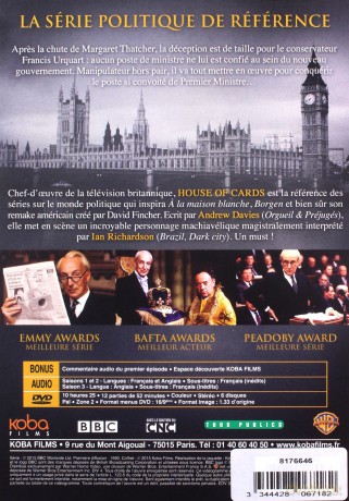 House of Cards Season 1-3 [6DVD]