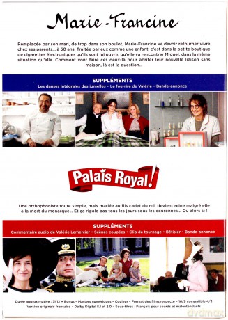 Marie-Francine / Palais royal! (Nie ma tego zlego... / Królową być) [2DVD]