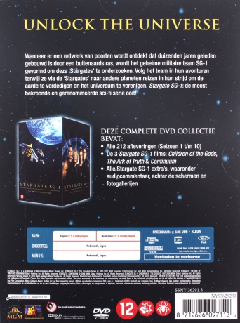 Stargate SG-1 Complete Collection [61DVD]