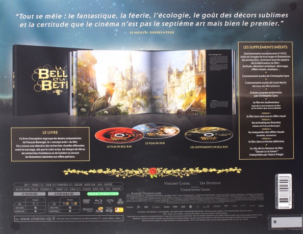 Beauty and the Beast (Piękna i Bestia) (Limited) [2xBlu-Ray]+[DVD]