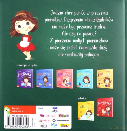 Jadzia Pętelka piecze pierniki - Barbara Supeł [KSIĄŻKA]