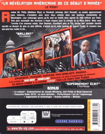 The Americans Season 1 (Zawód: Amerykanin) [3xBlu-Ray]