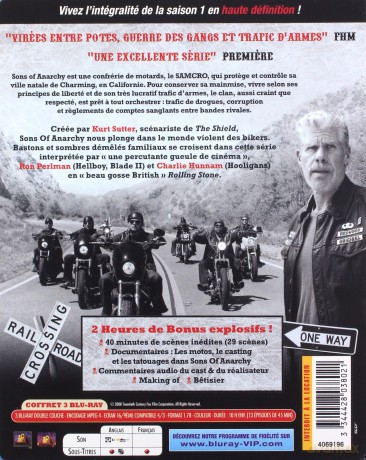 Sons of Anarchy Season 1 (Synowie anarchii) [3xBlu-Ray]