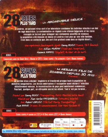 28 dni później / 28 tygodni później [2xBlu-Ray]