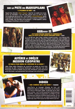 HOUBA! On the Trail of the Marsupilami / RRRrrrr!!! / Asterix & Obelix: Mission Cleopatra / Didier (Na tropie Marsupilami / RRRrrrr!!! / Asterix i Obelix: Misja Kleopatra / Didier) [4DVD]