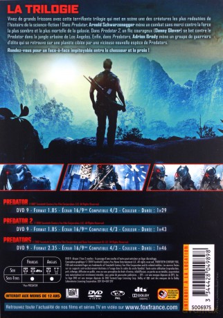 Predator Trilogy [BOX] [3DVD]