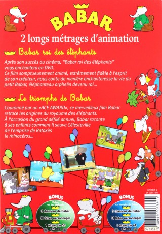 Babar: King of the Elephants / Babar: The Movie [2DVD]