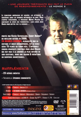 24 Season 6 (24 godziny) [6DVD]