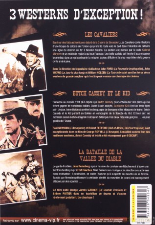 Butch Cassidy and the Sundance Kid / Duel at Diablo / The Horse Soldiers (Pojedynek w El Diablo / Konnica) [BOX] [3DVD]