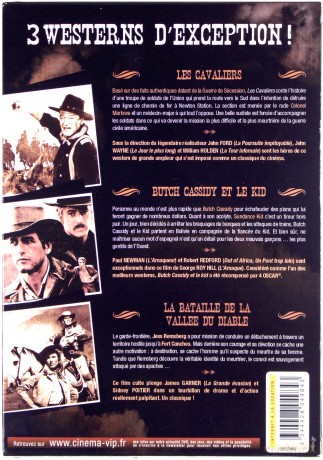 Butch Cassidy and the Sundance Kid / Duel at Diablo / The Horse Soldiers (Pojedynek w El Diablo / Konnica) [BOX] [3DVD]