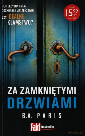 Za zamkniętymi drzwiami - B.A. Paris [KSIĄŻKA]