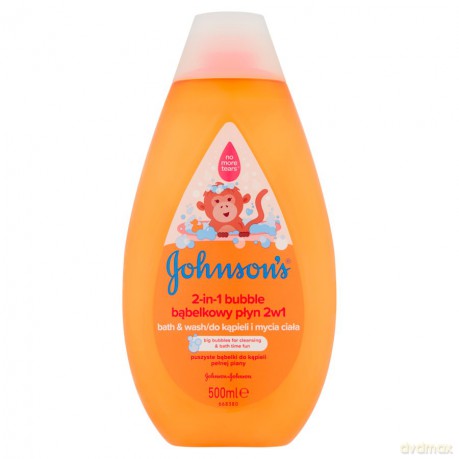 Johnson's Baby Bubble Bąbelkowy Płyn do kąpieli 2w1 dla dzieci 500ml