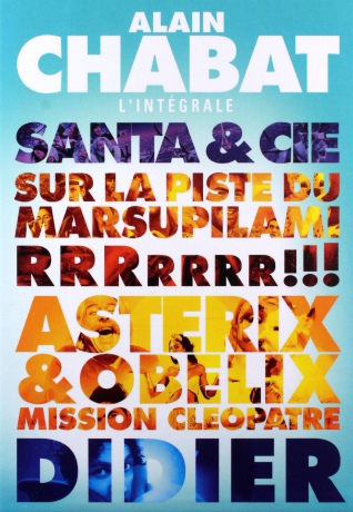 Alain Chabat Collection: Santa & Cie / HOUBA! On the Trail of the Marsupilami / RRRrrrr!!! / Asterix & Obelix: Mission Cleopatra / Didier (Mikołaj i spółka / Na tropie Marsupilami / RRRrrrr!!! / Asterix i Obelix: Misja Kleopatra / Didier) [BOX] [5DVD]