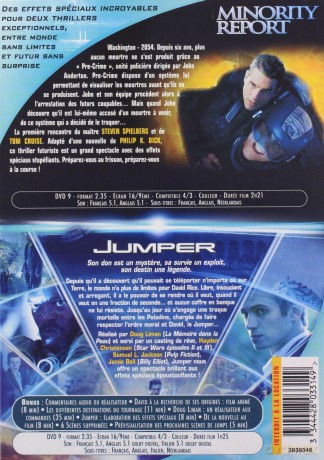 Jumper / Minority Report [2DVD]