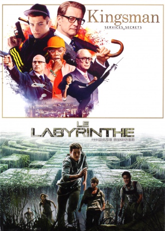 Kingsman: The Secret Service / The Maze Runner (Kingsman: Tajne służby / Więzień labiryntu) [BOX] [2DVD]