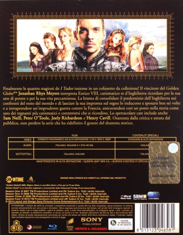 The Tudors Royal Collection (Dynastia Tudorów) [BOX] [11xBlu-Ray]