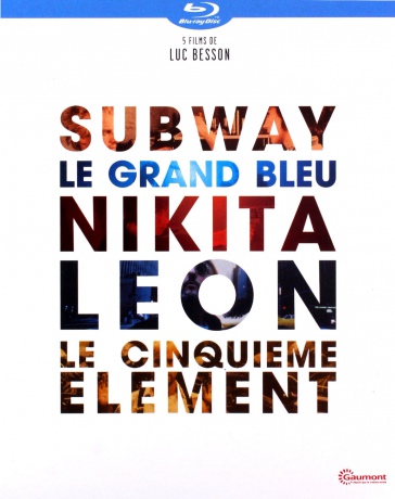 Luc Besson Collection: Subway / The Big Blue / Nikita / Leon: The Professional / The Fifth Element (Metro / Wielki błękit / Nikita / Leon zawodowiec / Piąty element) [BOX] [5xBlu-Ray]