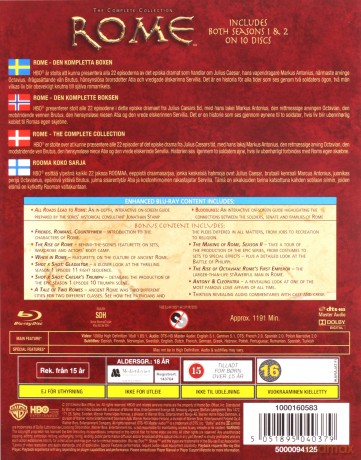 Rzym Kompletna Kolekcja [10xBlu-Ray]