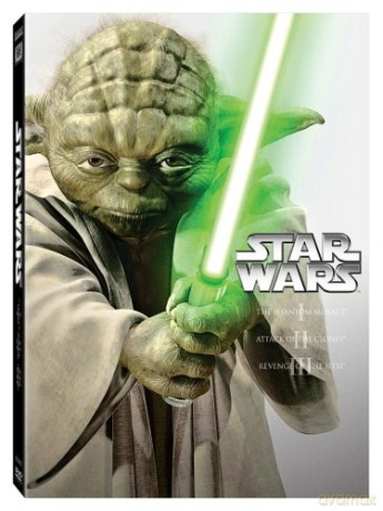 Star Wars: The Phantom Menace / Attack of the Clones / Revenge of the Sith (Gwiezdne wojny: Mroczne widmo / Atak klonów / Zemsta Sithów) [BOX] [3DVD]