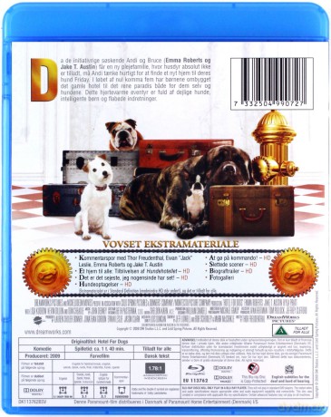 Hotel for Dogs (Hotel dla psów) [Blu-Ray]