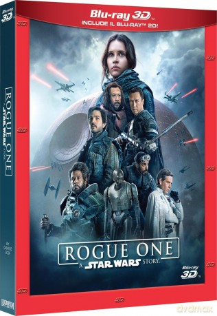 Rogue One (Łotr 1. Gwiezdne wojny - historie) (Disney) [2xBlu-Ray 3D]+[Blu-Ray]