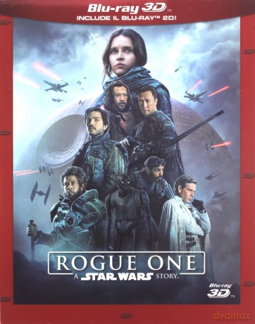 Rogue One (Łotr 1. Gwiezdne wojny - historie) (Disney) [2xBlu-Ray 3D]+[Blu-Ray]