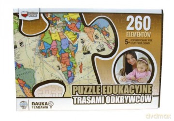260 el. Trasami odkrywców edukacyjne 8047 [PUZZLE]