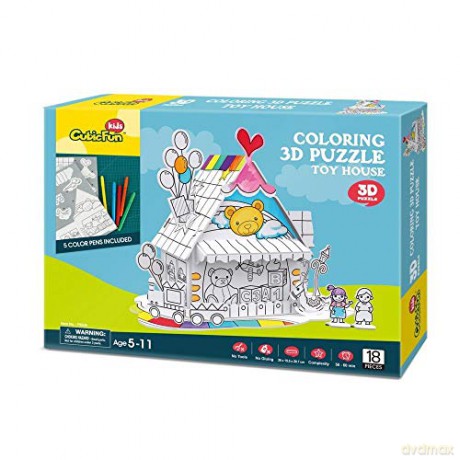 3D do kolorowania Toy House 20693 [PUZZLE]