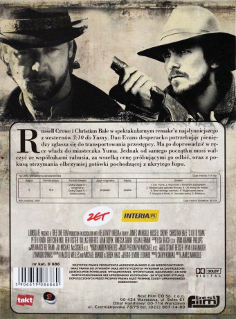 3:10 do Yumy (2007) (digipack) [DVD]