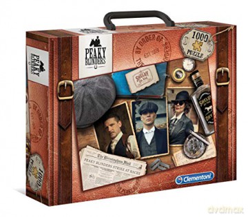 CLEMENTONI 1000 el. Walizka PEAKY BLINDERS 39557 [PUZZLE]