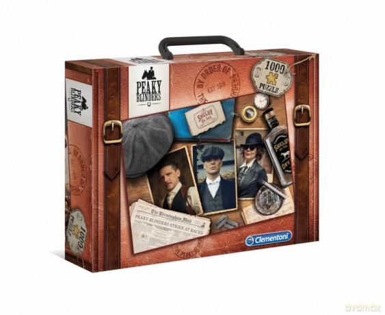 CLEMENTONI 1000 el. Walizka PEAKY BLINDERS 39557 [PUZZLE]