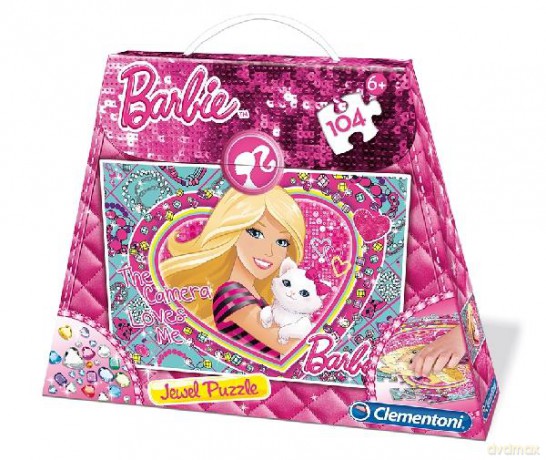 CLEMENTONI 104 el. Barbie torebka 20451 [PUZZLE]