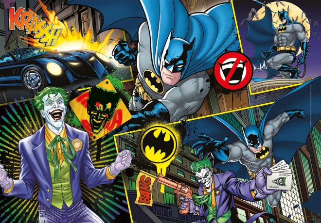 CLEMENTONI 104 el. Batman 25708 [PUZZLE]
