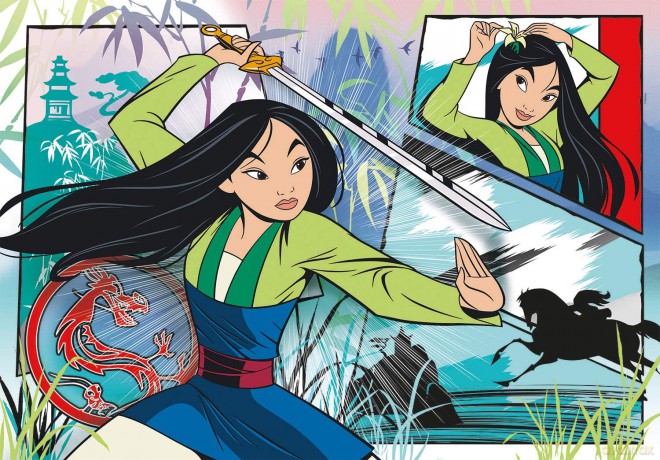 CLEMENTONI 104 el. Mulan 27136 [PUZZLE]