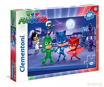 CLEMENTONI 104 el. PJ Masks 27209 [PUZZLE]