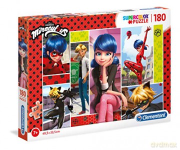 CLEMENTONI 180 el. Miraculous Ladybug 29758 [PUZZLE]