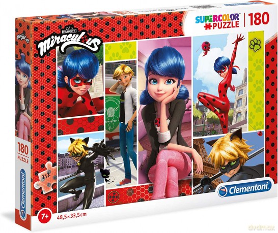 CLEMENTONI 180 el. Miraculous Ladybug 29758 [PUZZLE]