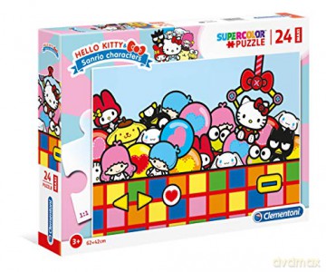 CLEMENTONI 24 el. Maxi Hello Kitty 24202 [PUZZLE]