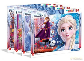 CLEMENTONI 30 el. ramkowe Frozen 2 22702 [PUZZLE]